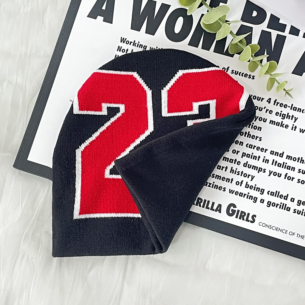 Männermütz 23 digital Muster neien Hot Selling Trend Casual villsäiteg groussen Kappumfang Show Gesiicht kleng gestrickt Mütz_voghion.com