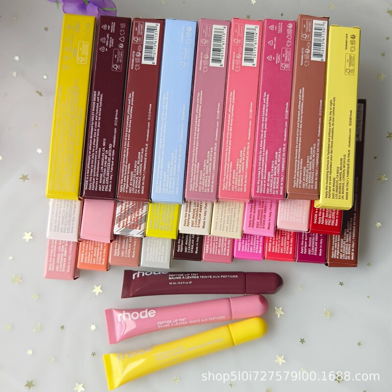 Cross-border rhode Hailey lip glaze, popular lip balm, moisturizing lipstick, lip gloss, all shades in stock Cross-border rhode Hailey lip glaze, popular lip balm, moisturizing lipstick, lip gloss, all shades in stock