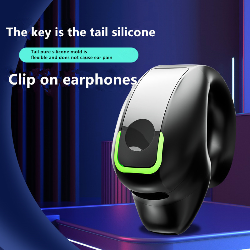 新型耳式gd28 bluetoothイヤホンは耳に入らないデザイン片耳耳耳式ビジネススポーツクロスボーダー卸売り|undefined