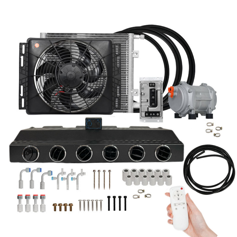 Dachang Fushun Iveco Rv Universal 980 Parking Air Conditioner 12V Split Modified 24V Variable Frequency Electric Refrigeration