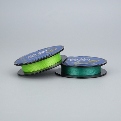 Noi Weiwu X4 smooth and strong PE line 50 meters 100 meters package Japanese raw silk high-density braided fishing line wholesale