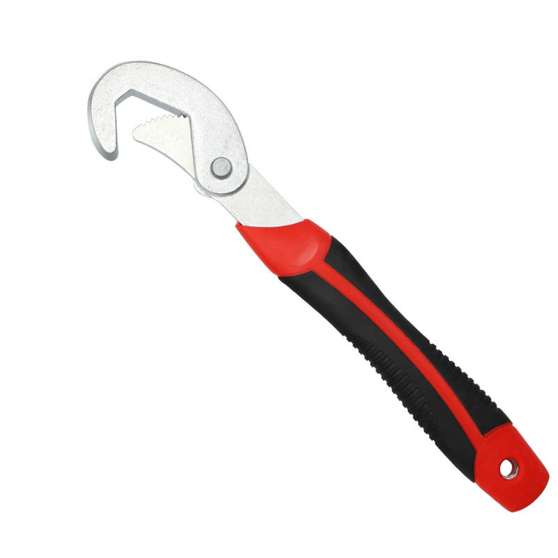 Llave universal de fabricación personalizada multifunción 6 - 22mm abrazadera de tubería móvil de grado industrial tipo gancho conjunto de llave de boca viva