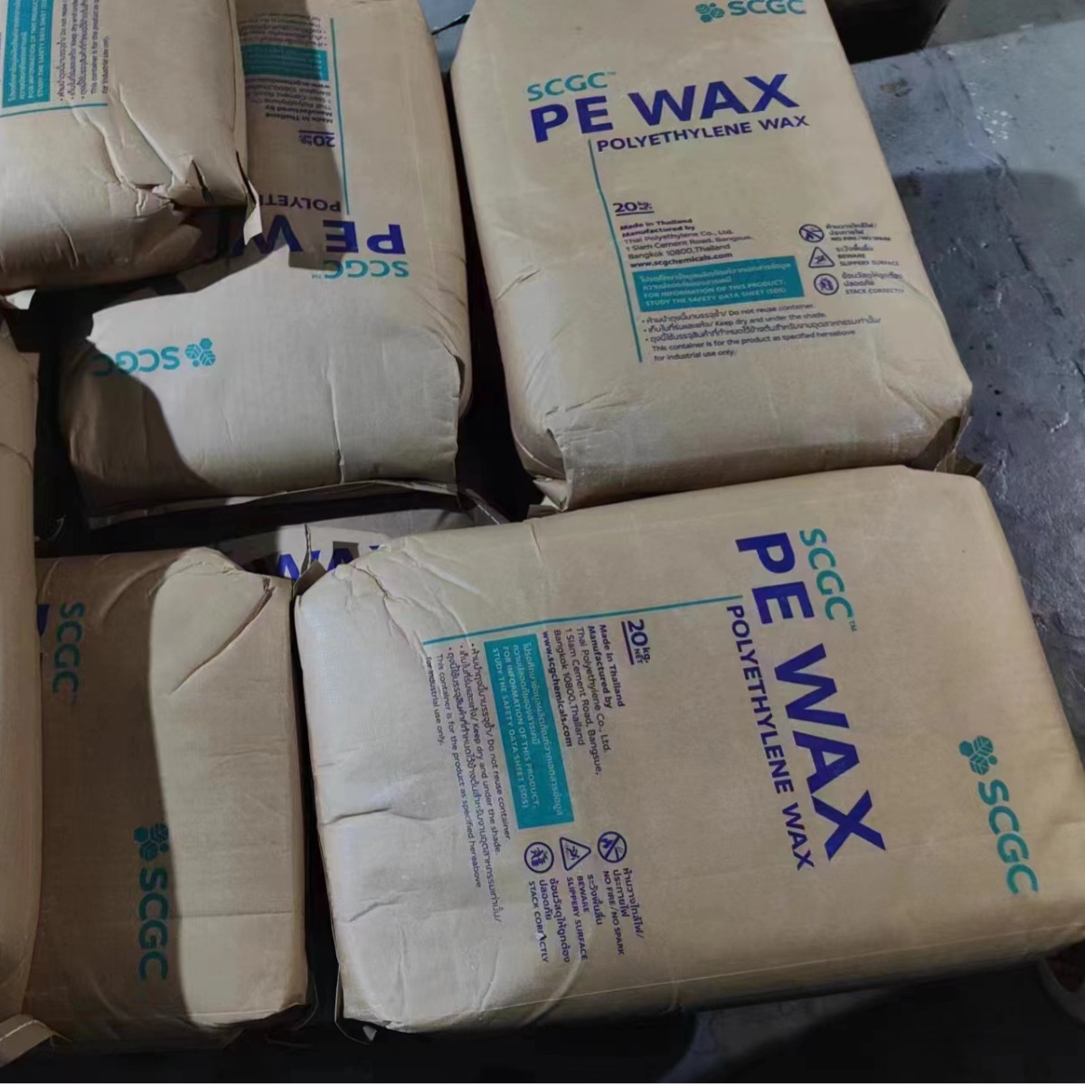 泰国SCGC聚乙烯蜡PE蜡 塑料加工润滑剂光亮剂 高滴落点