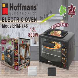出口Hoffmans 微波炉748 12L Microwave Oven Glassdoor 0.2cbm