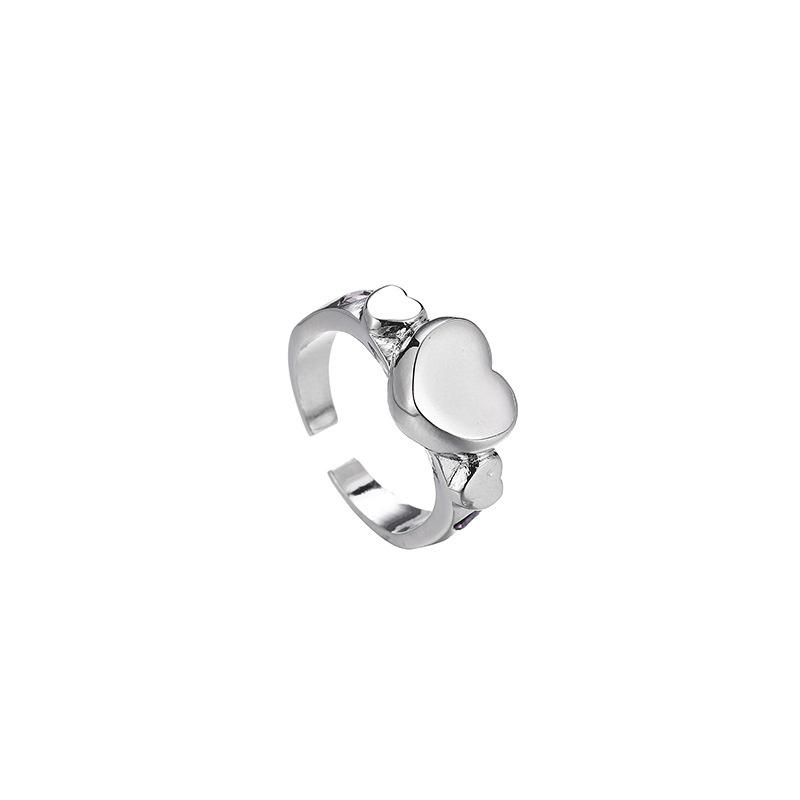 Hip Hop Men's Diamond Accessories Open Fashion Versatile Ring for Men and Women_voghion.com