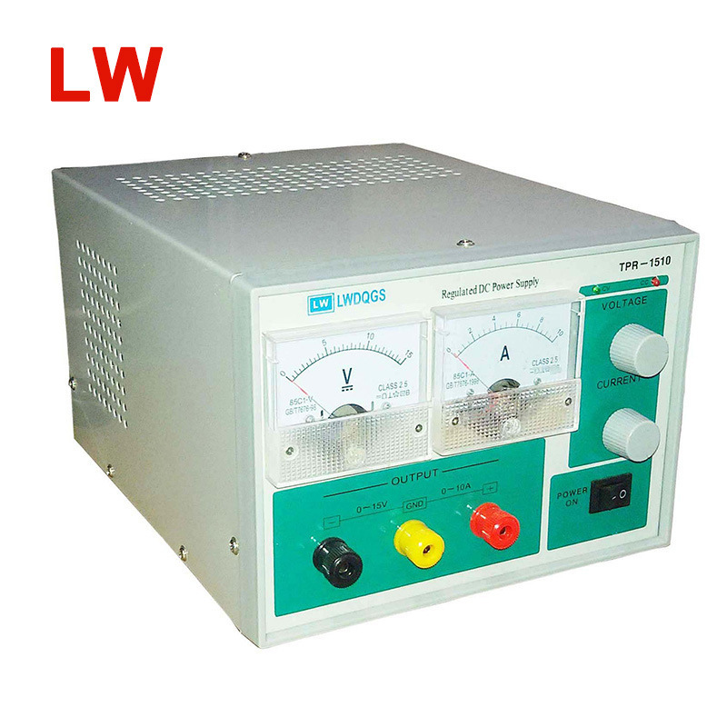 TPR1510龙威15V10A线性直流稳压电源指针电源教学实验电源