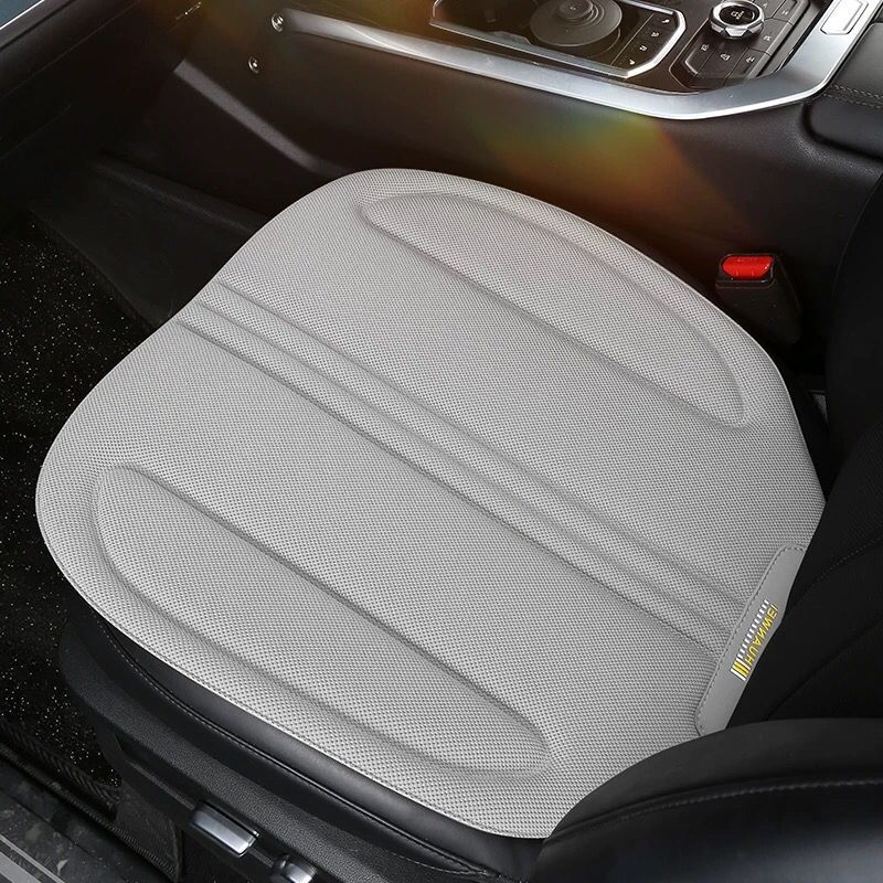 Universal Latex Non-Slip | Universal Seat cushion, seat cover - gray-white-front-row-seat-cushion-single
