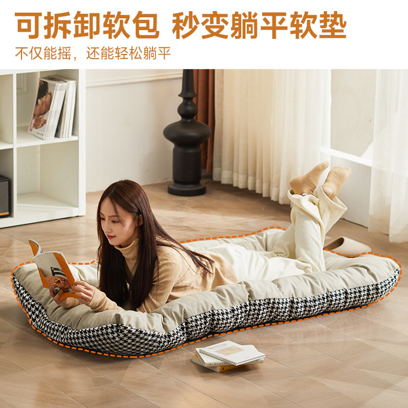 Silla de mecedora para adultos sillón de descanso perezoso doble red balcón sala de estar ocio cómodo dormitorio almuerzo sofá