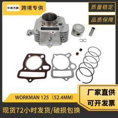 オートバイのエンジンシリンダーは、Revolution 125 WAVE ANF125 WORKMAN 125 に適しています。
