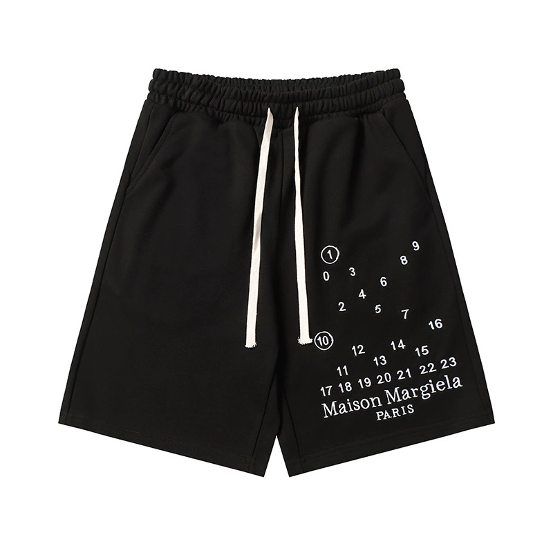 Высококачественная MAISON Margiela 24SS Magila цифровой узор мужские и женские модные хлопковые повседневные шорты