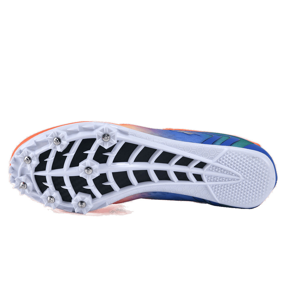 Zapatos de clavos transfronterizos para estudiantes masculinos y femeninos, exámenes de escuela secundaria, carreras, saltos de longitud, zapatos deportivos de prueba física, zapatos deportivos de carrera para adultos, competición de atletismo