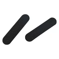 Короткая черная пилочка для ногтей 8*1,9 см в наличии для полировки ногтей, натирания щепы, натирания ногтей, специальная оптовая продажа