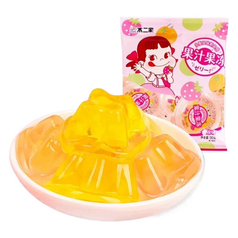 Buer Jelly День рождения Свадебный подарок со смешанным вкусом Детский сок Желе 90 г (6 упаковок)