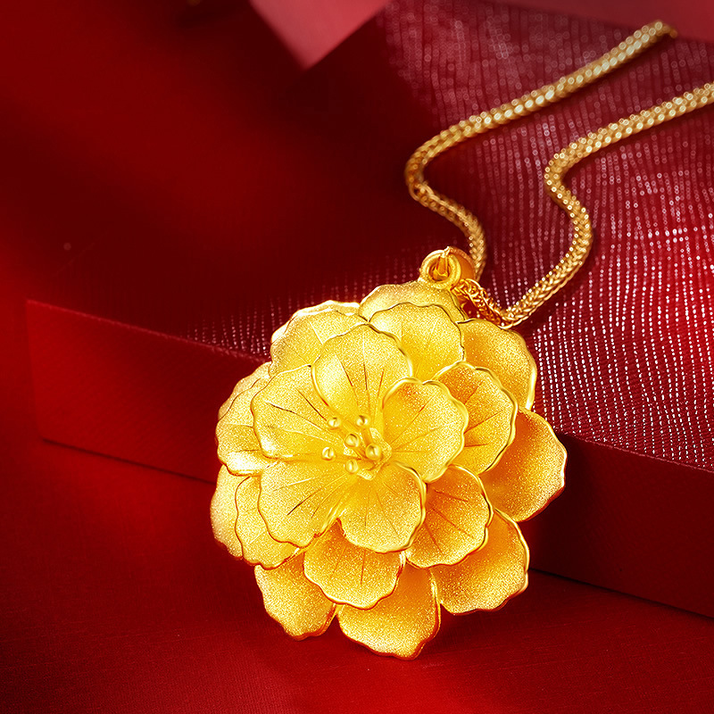 Golden necklace