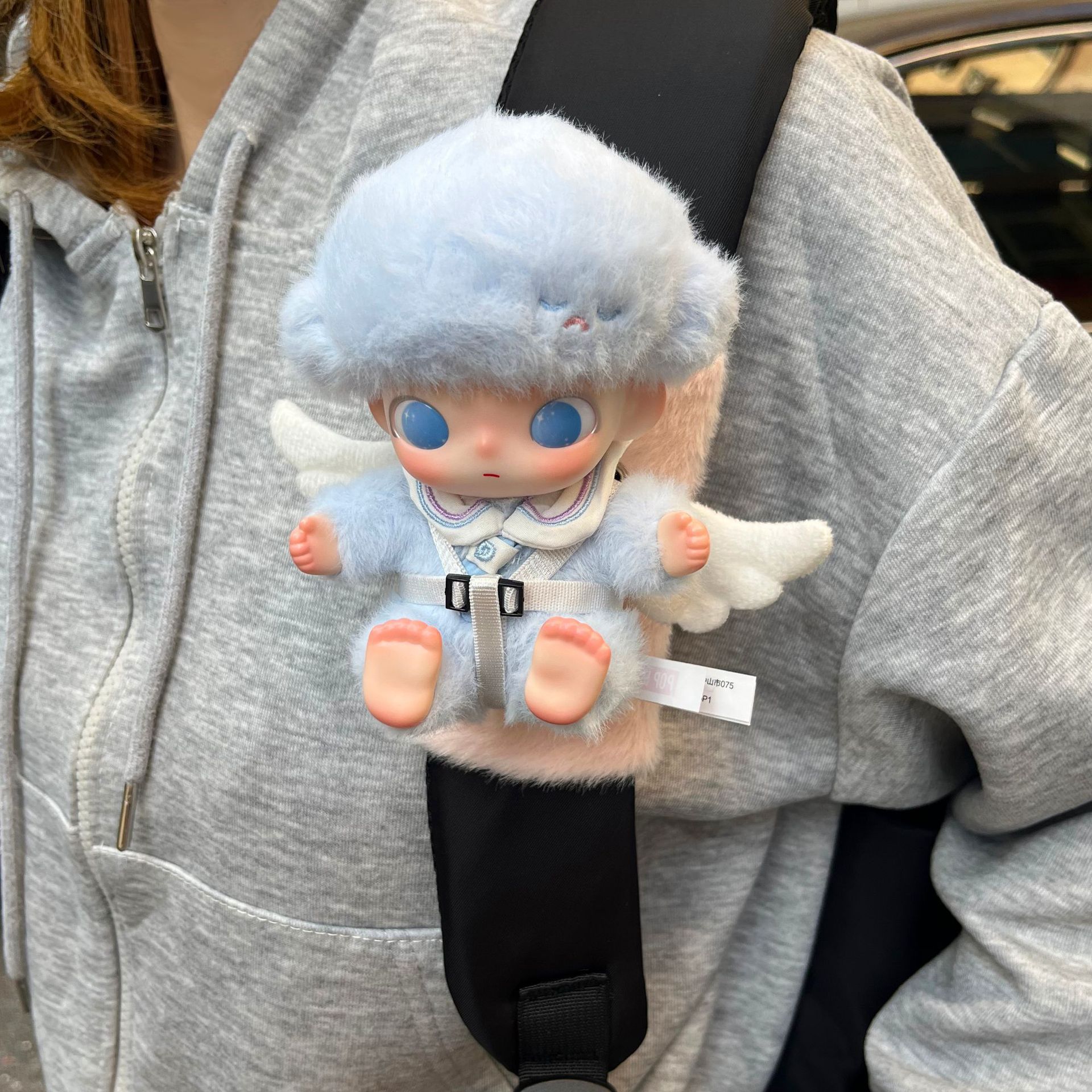 Seatbelt shoulder pad car seatbelt doll personalized creative protection cute 2026 new interior accessory
