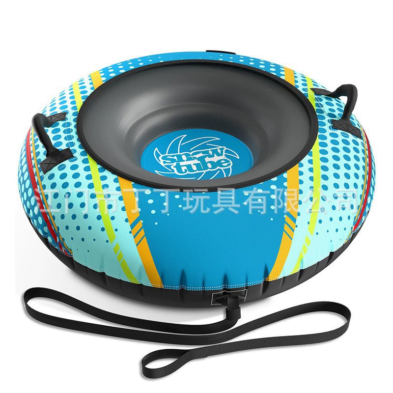 Производитель предлагает индивидуальные надувные чехлы для лыжных колец из ПВХ с прошитым утолщенным износостойким покрытием из оксфордской ткани для трансграничной торговли.