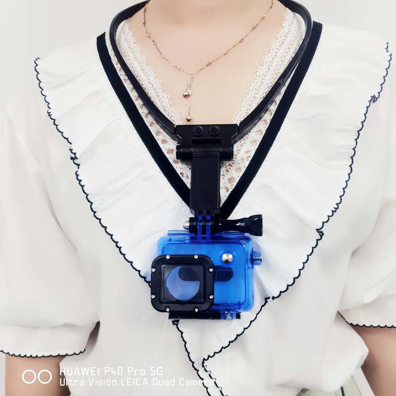 运动相机项圈手机支架