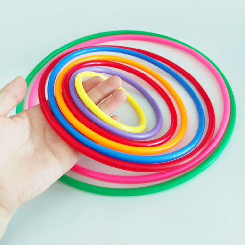 Night Market Street Stall Solid Plastic Hoop Game Toy Plastic Hoop Game Wholesale Manufacturer Direct Supply