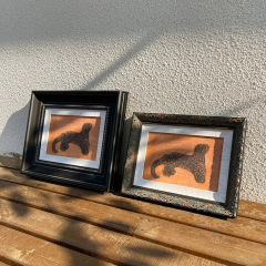 BB4C Wholesale Money Leopard Chang Yu French Modern Art Niche Decorative Painting Living Room Dining Room Cabinet Hallway 