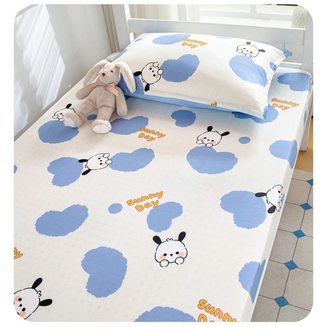 Sombrilla de cama especial para dormitorio de estudiantes de clase A 90x190x200 literas de dormitorio individual Funda de colchón de cama Funda de colchón