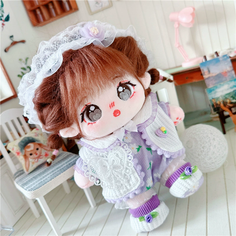 Plush toy, cute cotton naked doll, 20cm, internet celebrity
