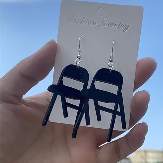 Wholesale Jewelry Simple Style Chair Arylic Handmade Drop Earrings display picture 5