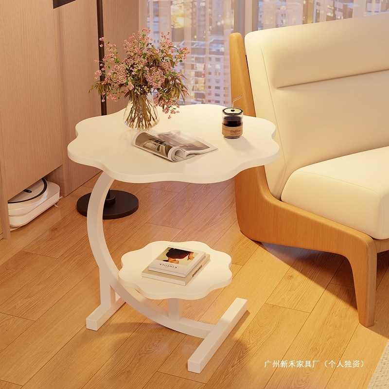 Simple Coffee Table, Bedroom Bedside Table, Bedside Table, Living Room Sofa, Mini Side Cabinet, Side Table, Movable Corner Table