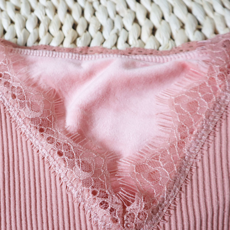 秋冬保暖背心吊带内衣学生加绒加厚修身打底无袖马甲上