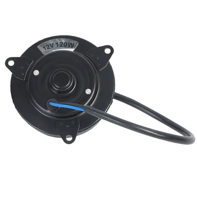 Motor, car radiator