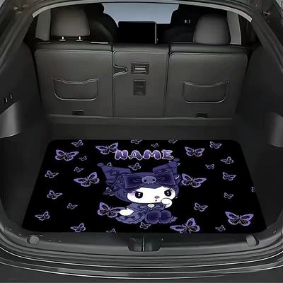 Avtomobil döşəmə paspasları — cute Hello Kitty car trunk - sanrio-trunk-20-75100cmcrystal-velvet