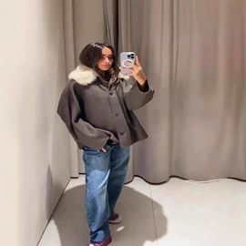 时尚休闲套装;女式衬衫;女式毛呢外套