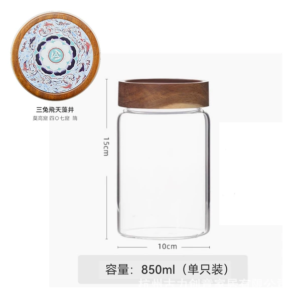 850ml-407 Cao Three Rabbits Flying to the Sky