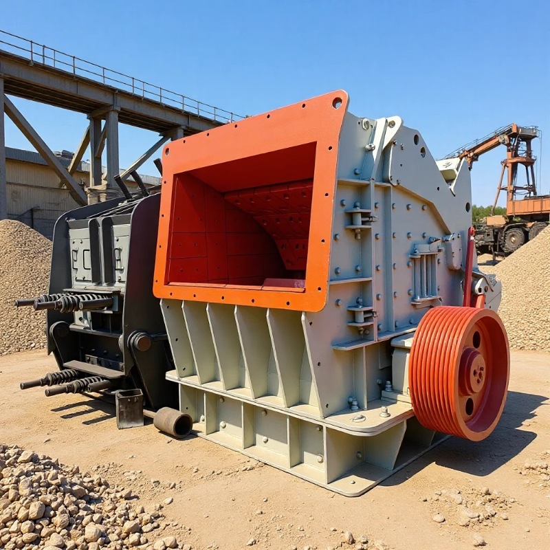 PF系列反击式制砂机石料水泥锤式破碎机出料粒型好反击破碎机厂家