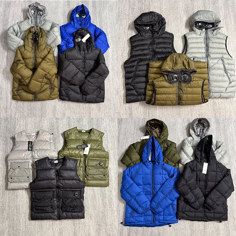 CP跨境小众潮牌COMPANY加厚新款户外连帽棉服高街INS冬季男女外套