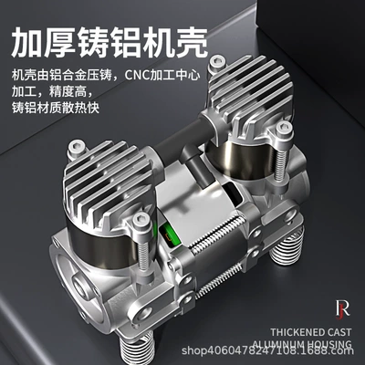Hava kompressorları compressor double cylinder mini