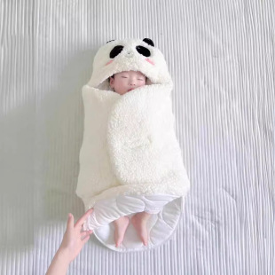 Baby Bag Autumn and Winter Thickened Out Newborn Sleeping Bag Winter Newborn Baby Dragon Clothes Anti-kick