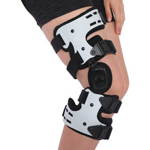 护膝可调式膝关节固定支具矫形器腿部康复支架医疗护具医院货源厂
