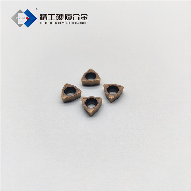 厂家批发 硬质合金涂层刀片WCMX 030208FN 喷水钻刀粒U钻刀片