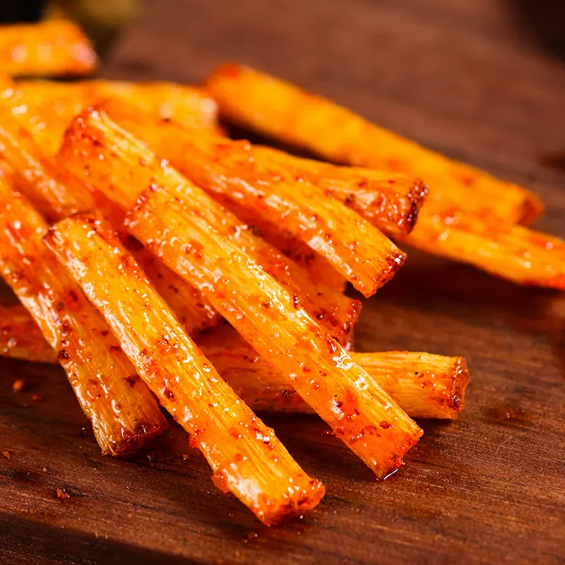 颜雯丽辣白菜味调味面筋制品儿时怀旧麻辣解馋校园零食小吃20g