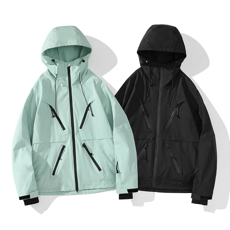 Männerkleeder waasserdichte Skianzug fir Koppelen, grouss Gréissten, Standkragen, Skihosen, Top, minus 30 Grad, méi grouss, plus méi déck_voghion.com