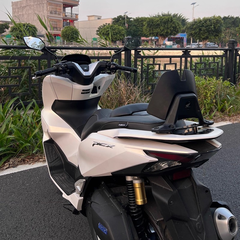 Suitable for 20-25 Honda Pcx160 Modified Rear Backrest, Rear Seat Lumbar Support, Third Generation Passenger Comfort Backrest