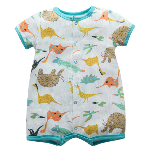 Wholesale baby jumpsuit short-sleeved jumpsuit short-sleeved jumpsuit newborn baby romper summer pajamas