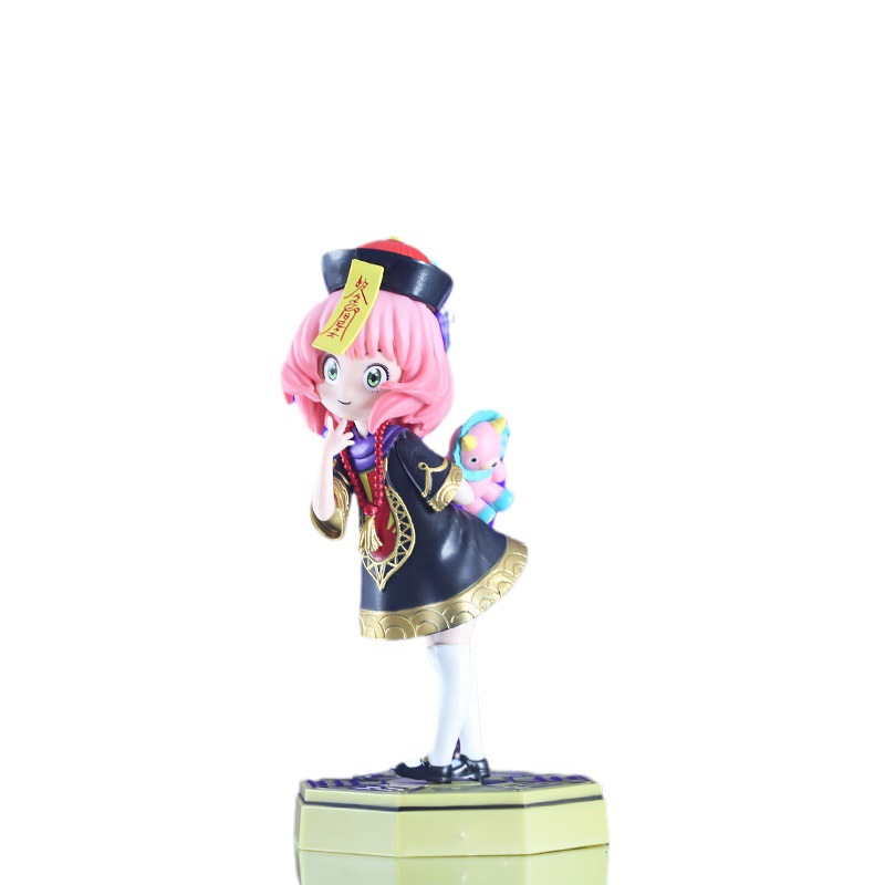 FURUY SPY FANCY ZOMBIE ANIA CHAINSAW MAN ANIA 스탠딩 자세 손으로 만든 모델 장식품