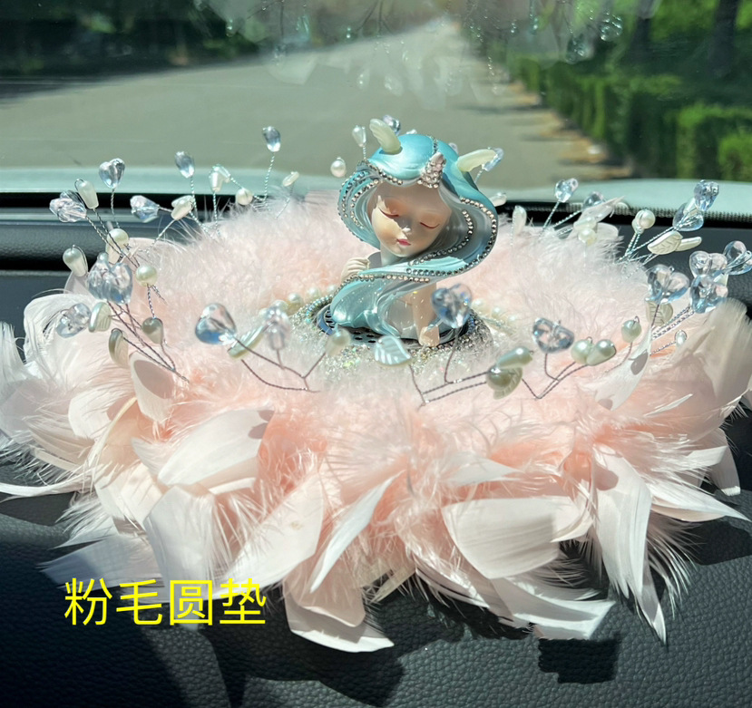 Adornos de coche con incrustaciones de diamantes Asiento de perfume de coche creativo Adornos de coche Suministros de coche Otras cerámicas Simple Beauty Night Si