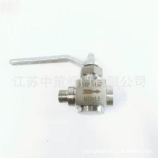 三通压力表旋塞阀X14W-40P X14W-100PDN15不锈钢内螺纹旋塞阀