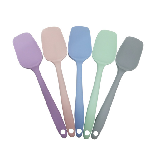 Baking tools FDA small mini silicone shovel T shovel mixing flour shovel kitchen supplies silicone kitchen utensils