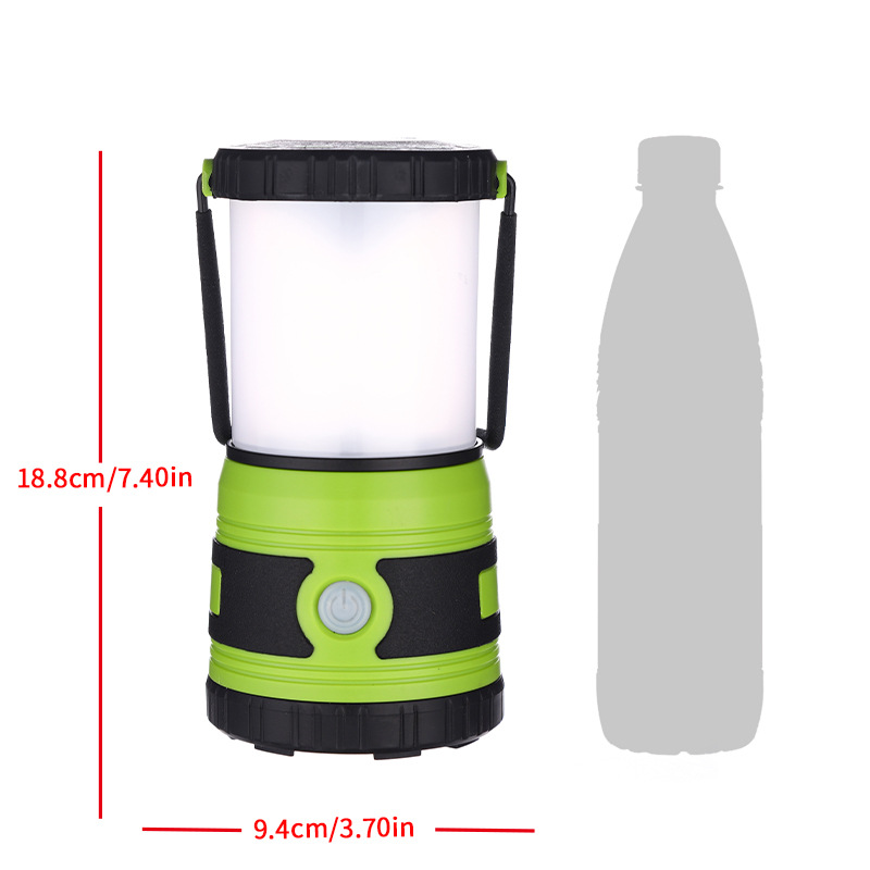 Fuente de fabricación LED lámpara de camping multifuncional portátil lámpara de camping batería seca lámpara de primeros auxilios al aire libre sin electricidad