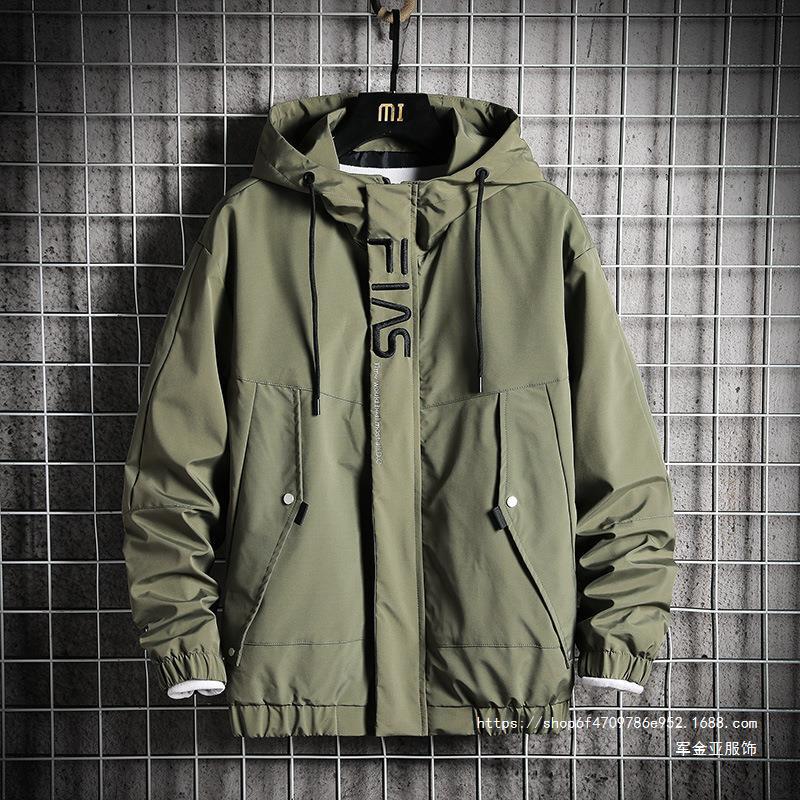 2025 Autumn Jacket Men's Korean Fashionable Men's Loose Overalls Jacket Handsome All-match Casual Top Jinya 2025 Autumn Jacket Men's Korean Fashionable Men's Loose Overalls Jacket Handsome All-match Casual Top Jinya