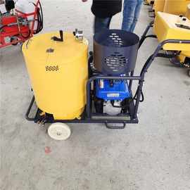 手推式裂痕地面补封机 沥青裂缝填充机 燃气加热型60升灌缝机图片
