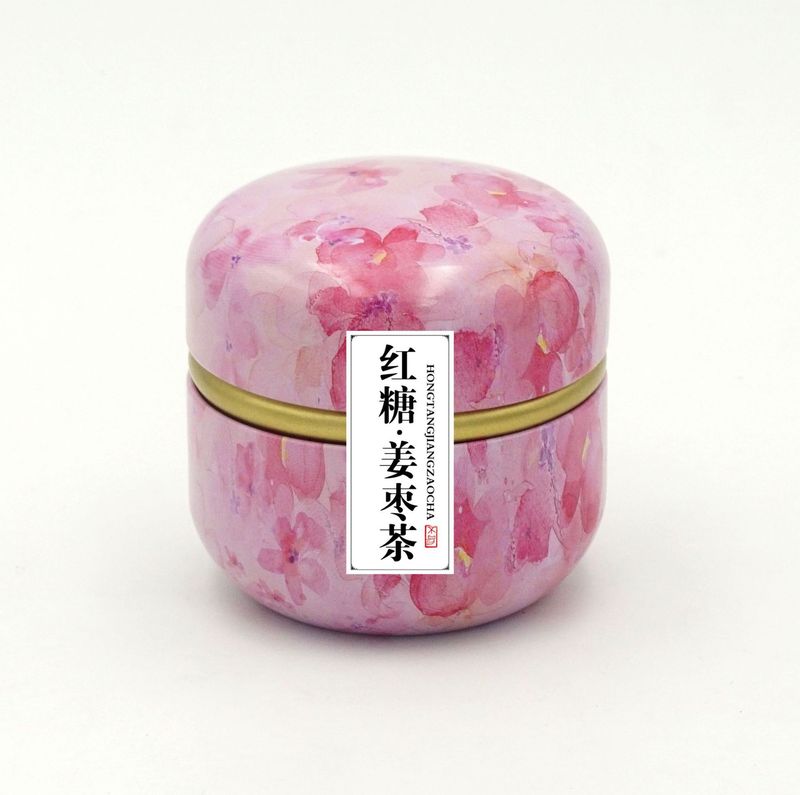 妇女神节礼品蜜桃桂花乌龙茶玫瑰红茶铁罐装水果礼盒养生花茶批发|undefined